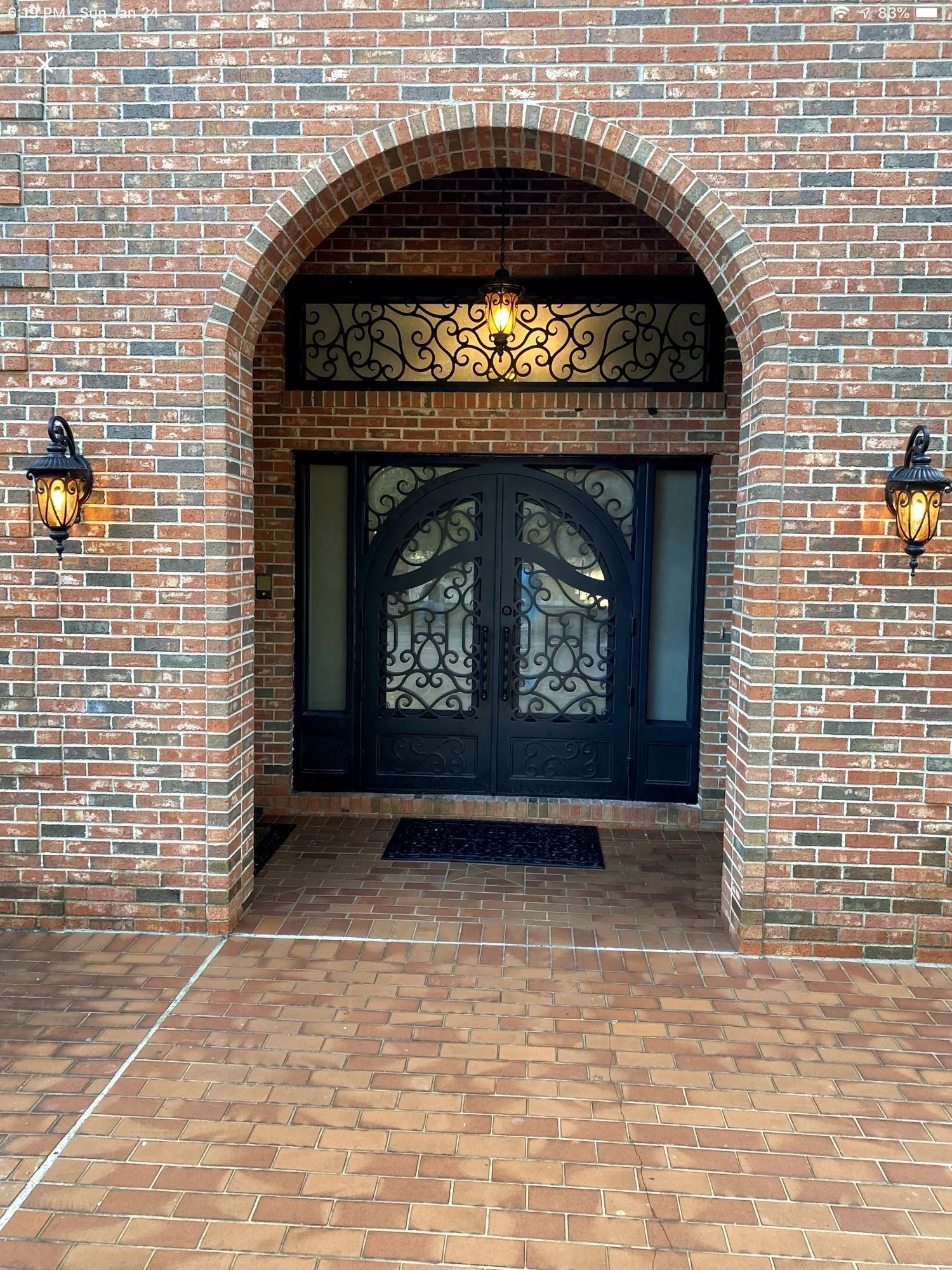 Interior door replacement with clean trim and matched casing
